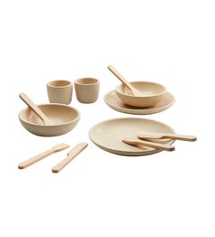 Serviesset | Hout | 10-delig