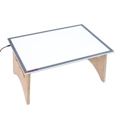 Lichttafel XL Set (Lichttafel Blad los + Speeltafel onderstel)