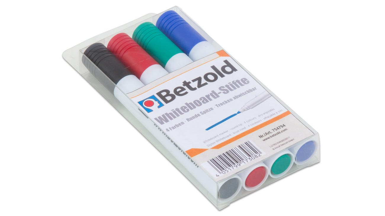 Whiteboard markers (4 stuks)