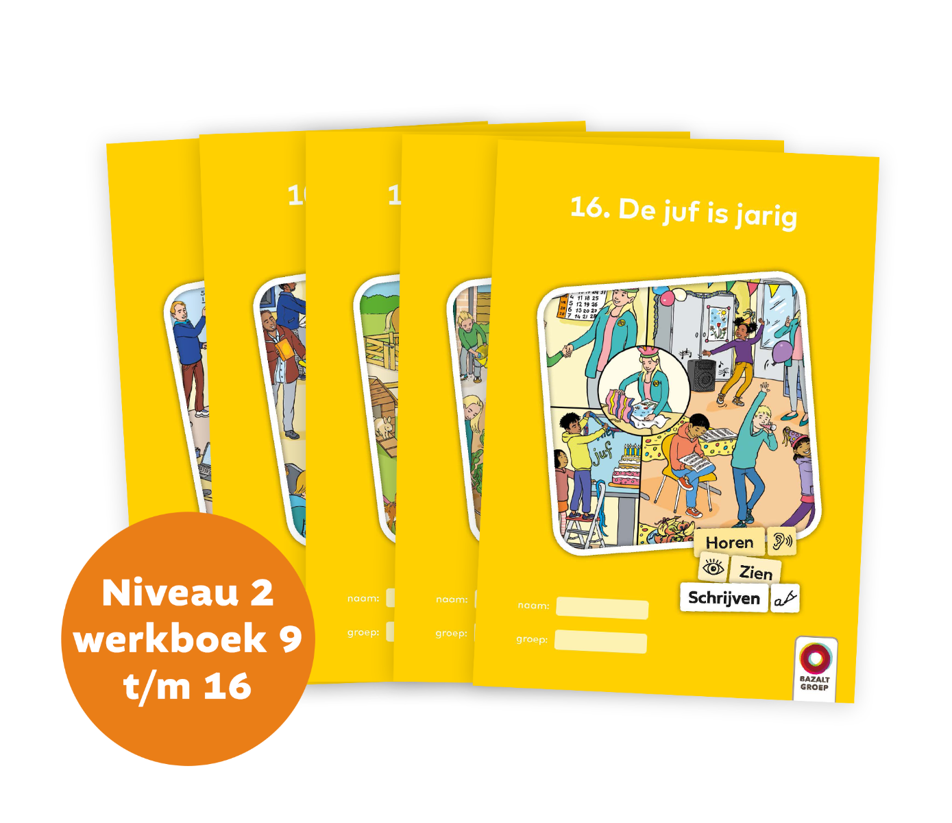 Werkboeken niveau 2 (9-16) | Horen, Zien en Schrijven