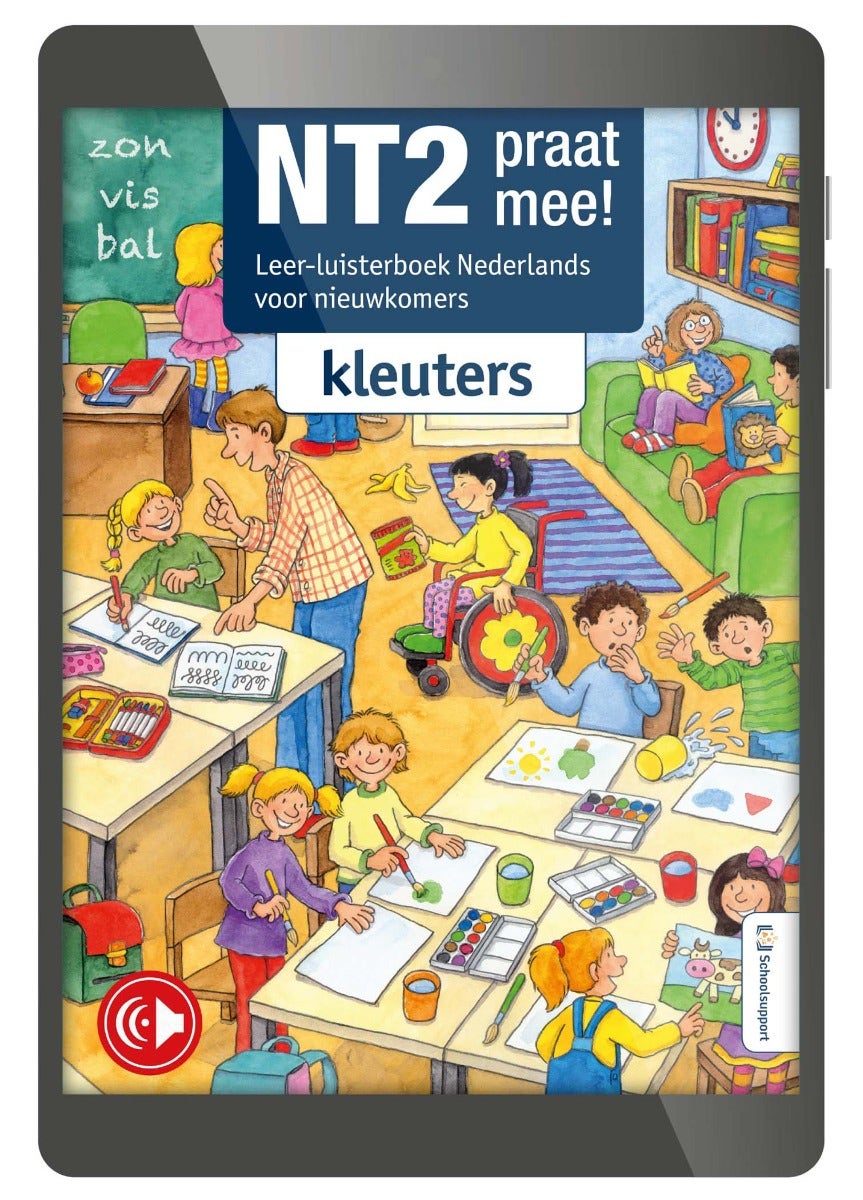 NT2, Praat mee! Kleuters | Digibord licentie | Verlenging 1 jaar