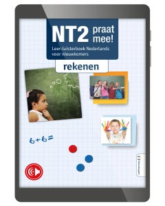 NT2, Praat mee!, leer-luisterboek rekenen, online licentie, verlenging 1 jaar