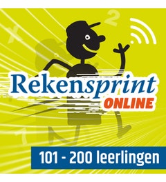 Rekensprint Online - Licentie School - 101-200 leerlingen