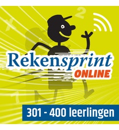 Rekensprint Online - Licentie School - 301-400 leerlingen