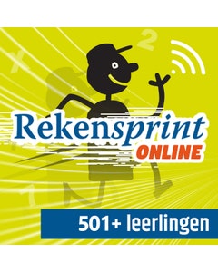 Rekensprint Online - Licentie School - 500+ leerlingen