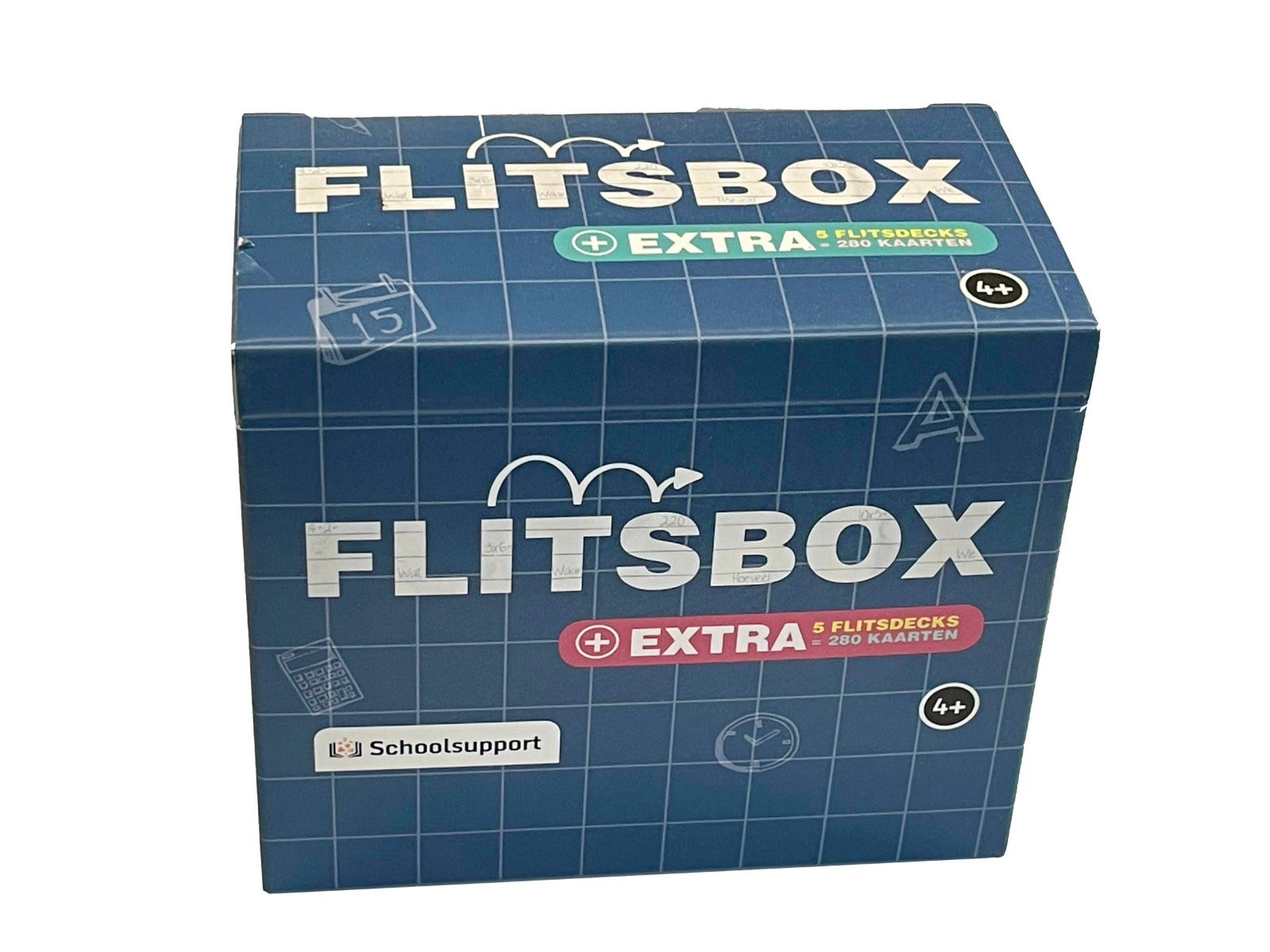 Flitskaartenset | 280 kaarten in doosje | Flitsbox