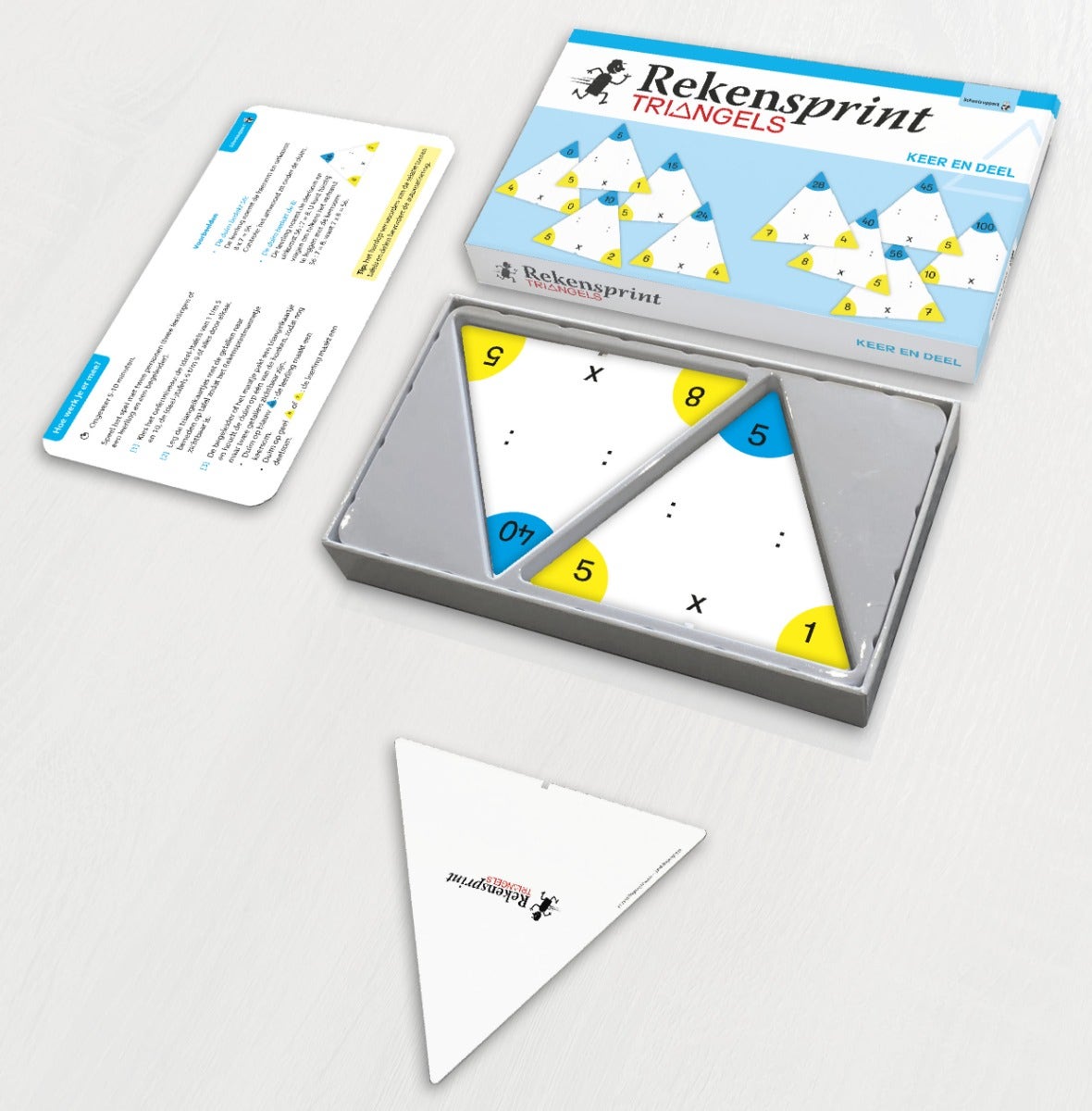 Rekensprint Triangels Keer en deel