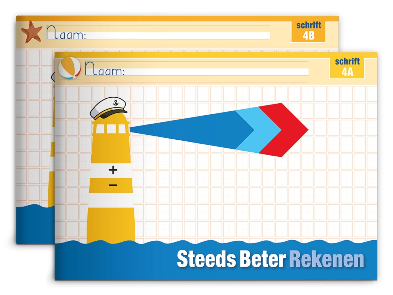 Steeds beter rekenen - Groep 4 - Werkboek deel A+B