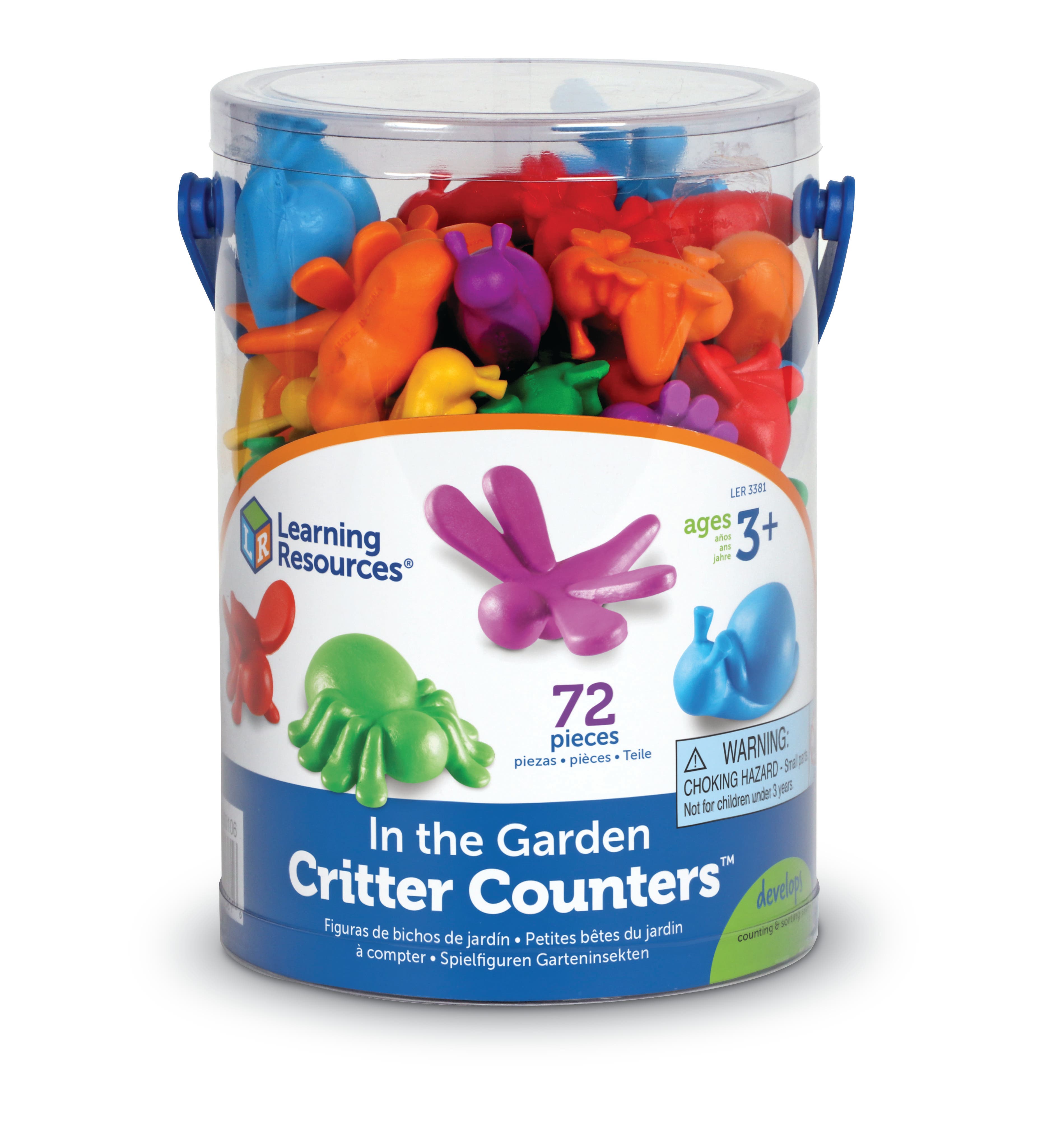 Sorteer- Telset | Insecten | 72 delig