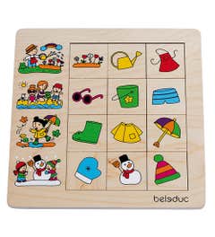 Sorteerpuzzel | 12 stukjes | Seizoenen