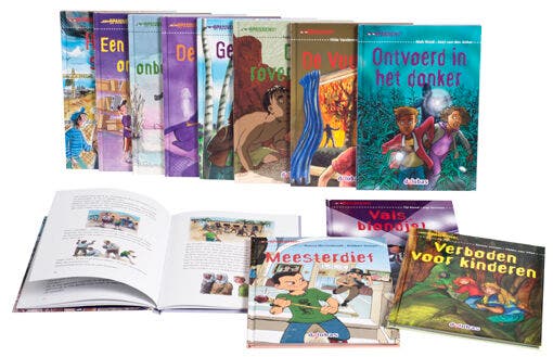 Spannend complete serie 2 (12 titels), AVI M5 - AVI E6