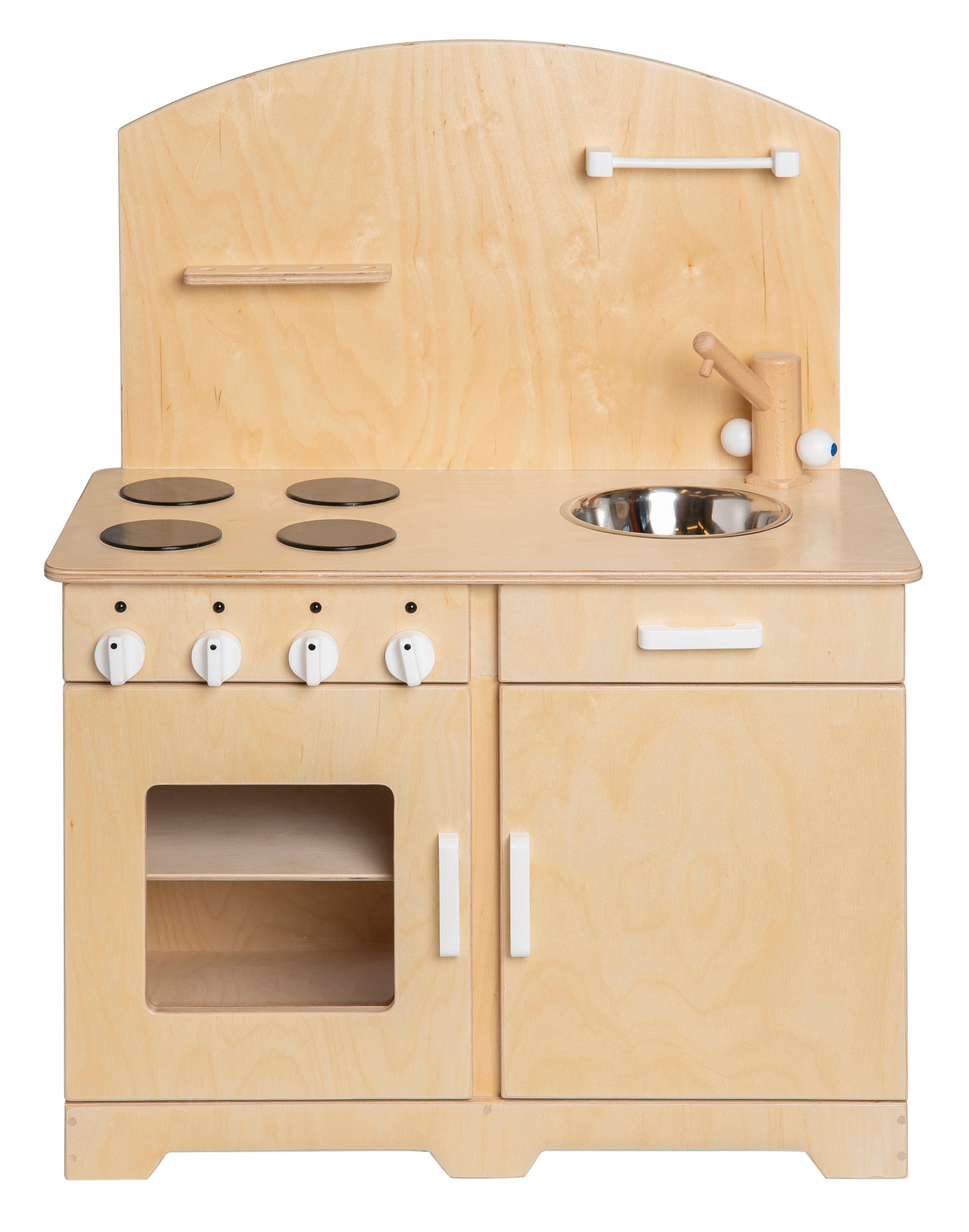 Speelgoed Keuken | Hout | Naturel Wit
