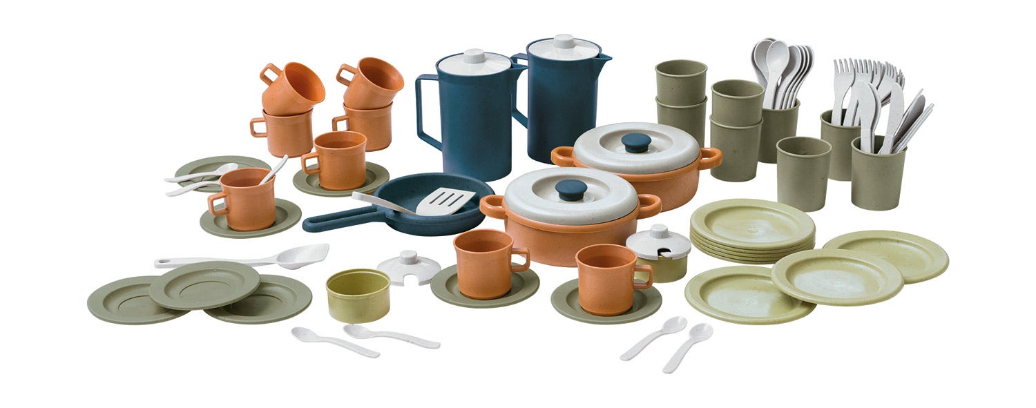 Speelgoed serviesset | 79-delig | Bioplastic