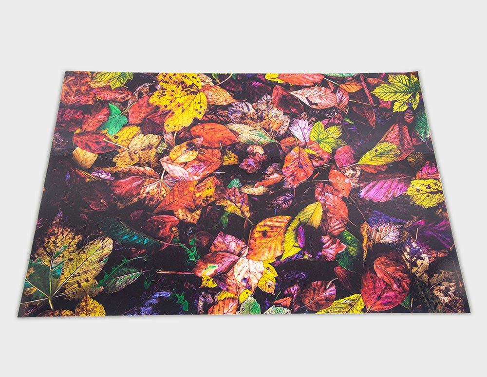 Speelmat met Herfstbladeren