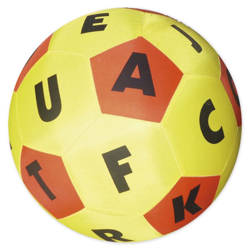Spelend leren bal - Alfabet
