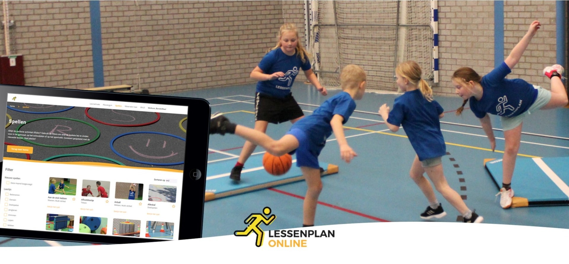 Lessenplan Spellendatabase