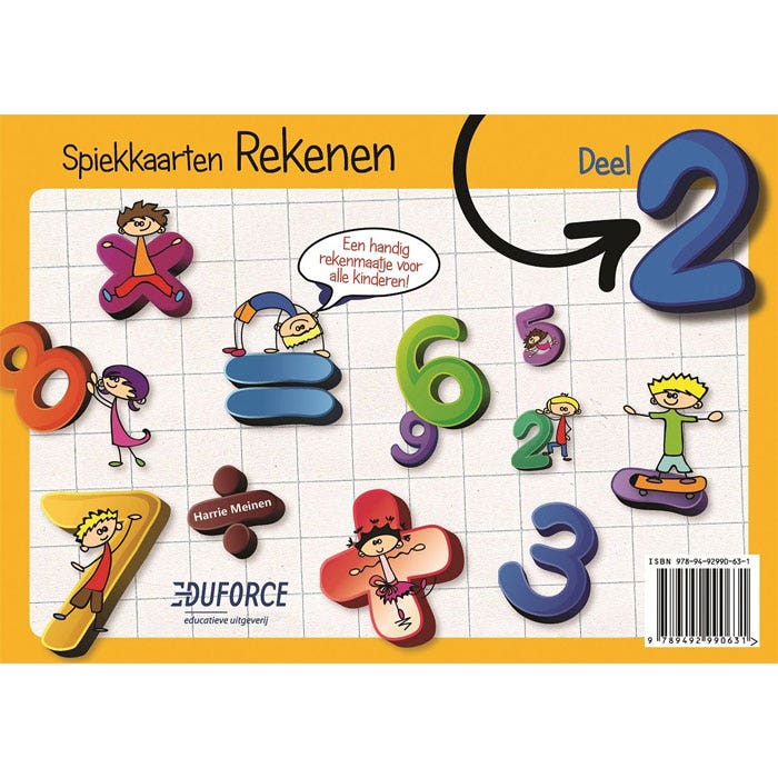 Spiekkaarten Rekenen deel 2