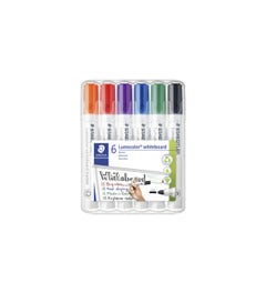 Whiteboard stiften Staedtler - 6 stuks in etui
