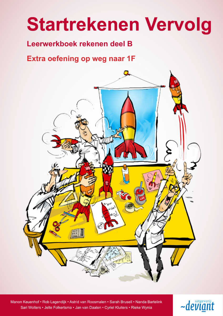 Startrekenen Vervolg - Leerwerkboek - Extra oefening op weg naar 1F - Deel B