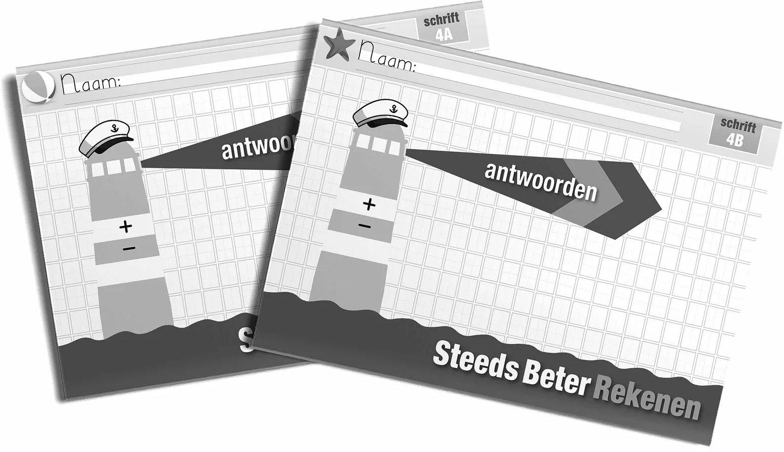 Steeds beter rekenen - Groep 4 - Antwoordenboek deel A+B