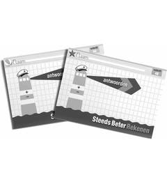 Steeds beter rekenen - Groep 4 - Antwoordenboek deel A+B