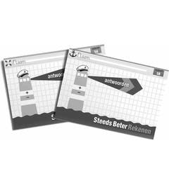 Steeds beter rekenen - Groep 5 - Antwoordenboek deel A+B