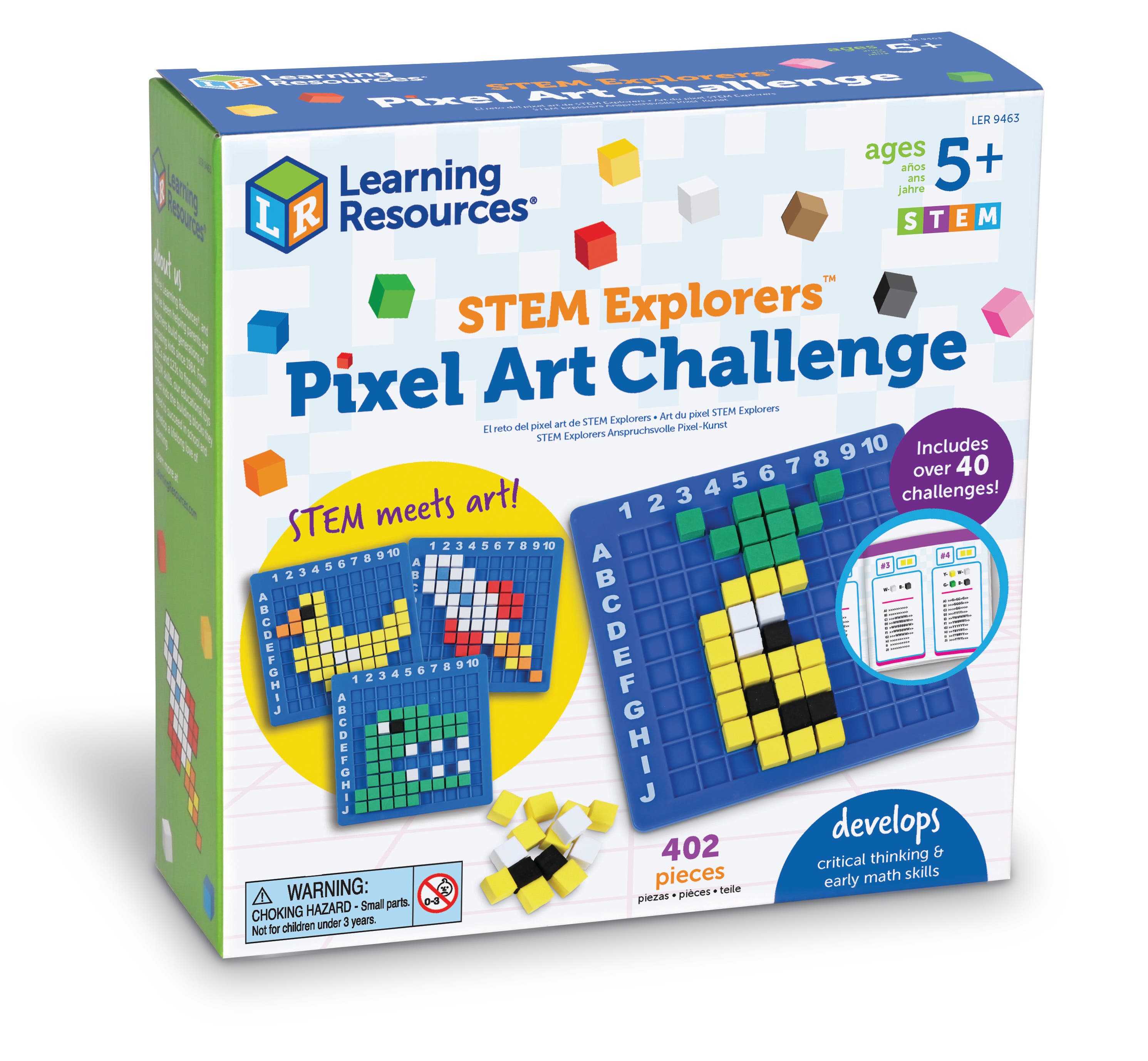 STEM Explorers | Pixel Art Uitdaging