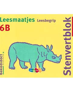 Stenvert-leesserie - Stenvert Leesmaatjes 5 ex 6B Groep 6 Begrijpend lezen Werkboek