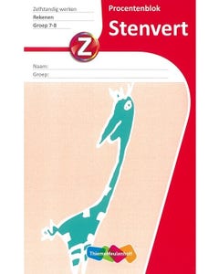 Stenvertblok - Stenvertblok rekenen Procenten