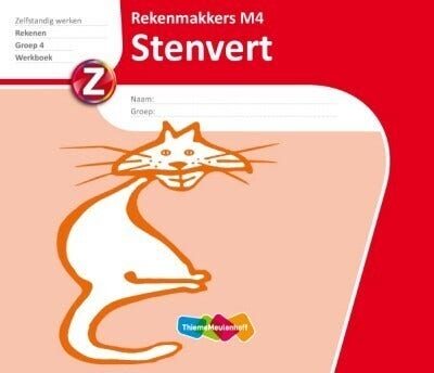 Stenvertblok - Rekenmakkers set 5 ex M4 Leerlingenboek