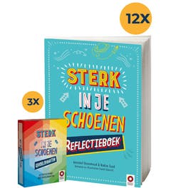 Sterk in je schoenen Reflectieset - schoolset voor 12 leerlingen