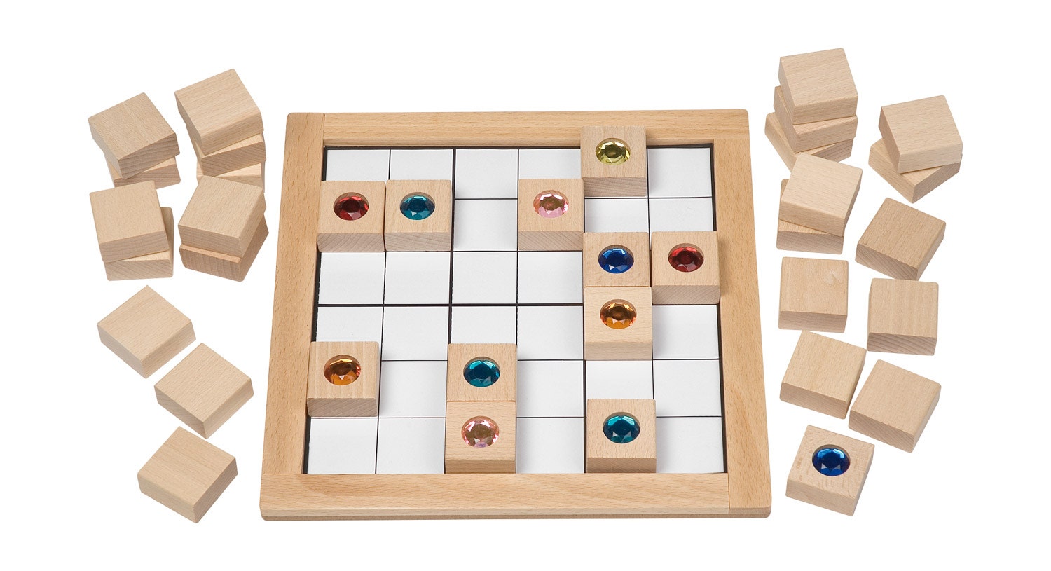 Sudoku met kleuren | 6 x 6 | Set van 4