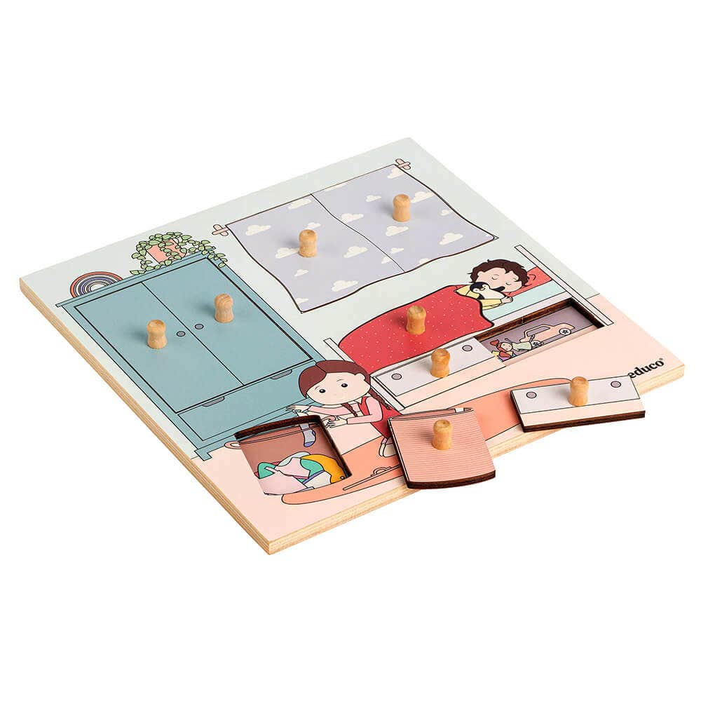 Inlegpuzzel | Surprise | Slaapkamer | Educo