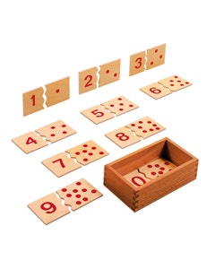 Cijfer puzzel 1-10