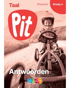 Pit Taal Antwoorden pluswerk groep 4
