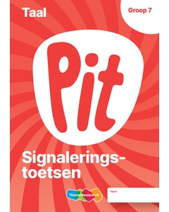 Pit Taal Toetsschrift groep 7