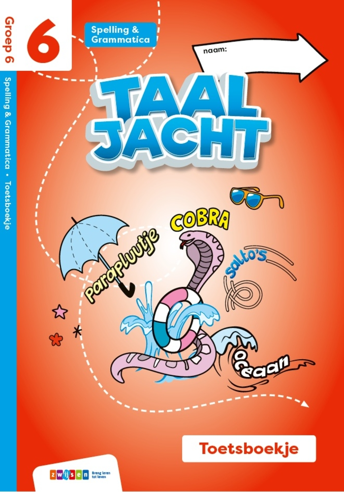 Taaljacht | Spelling en Grammatica | Groep 6 | Toetsboek