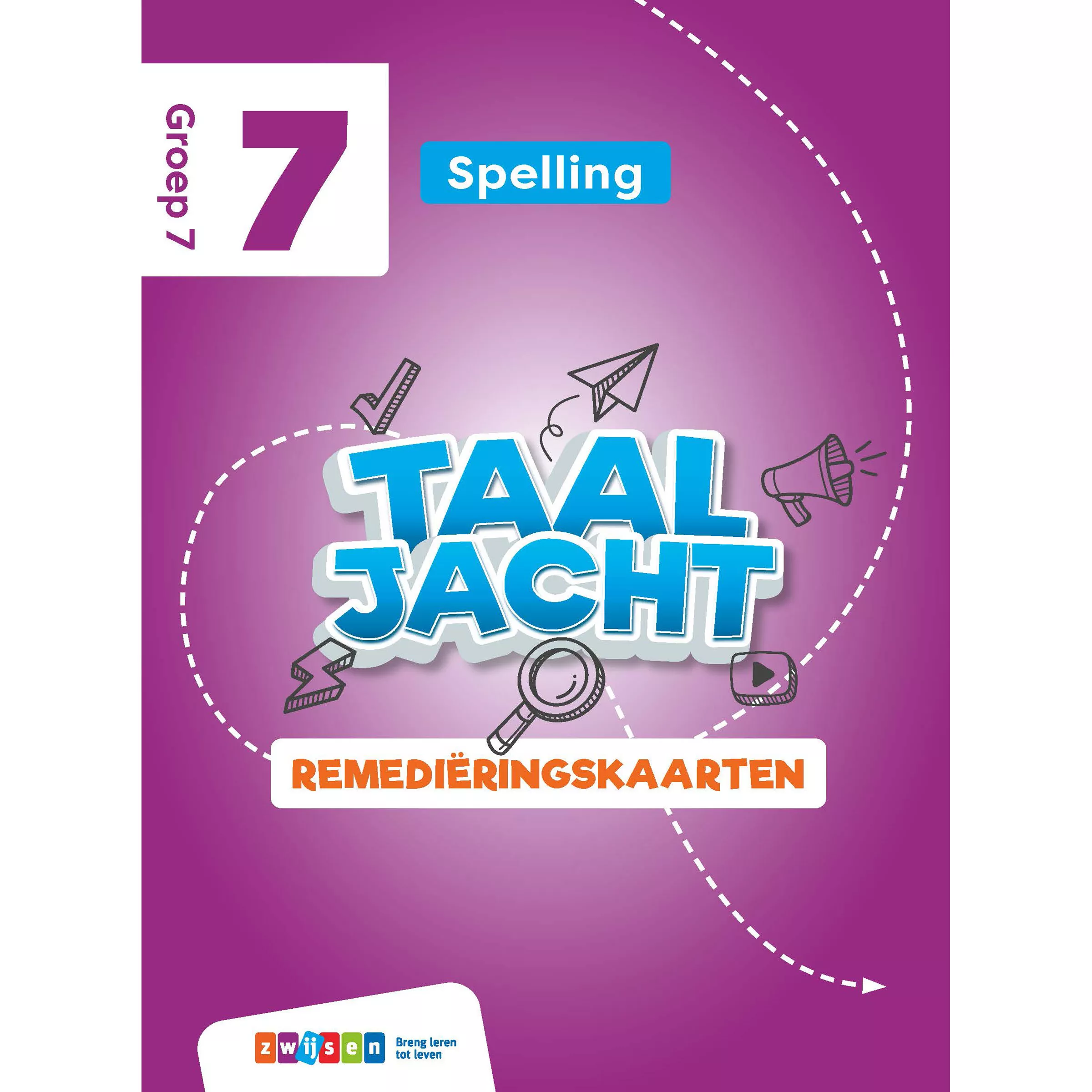 Taaljacht | Spelling en Grammatica | Groep 7 | Remediëringskaarten