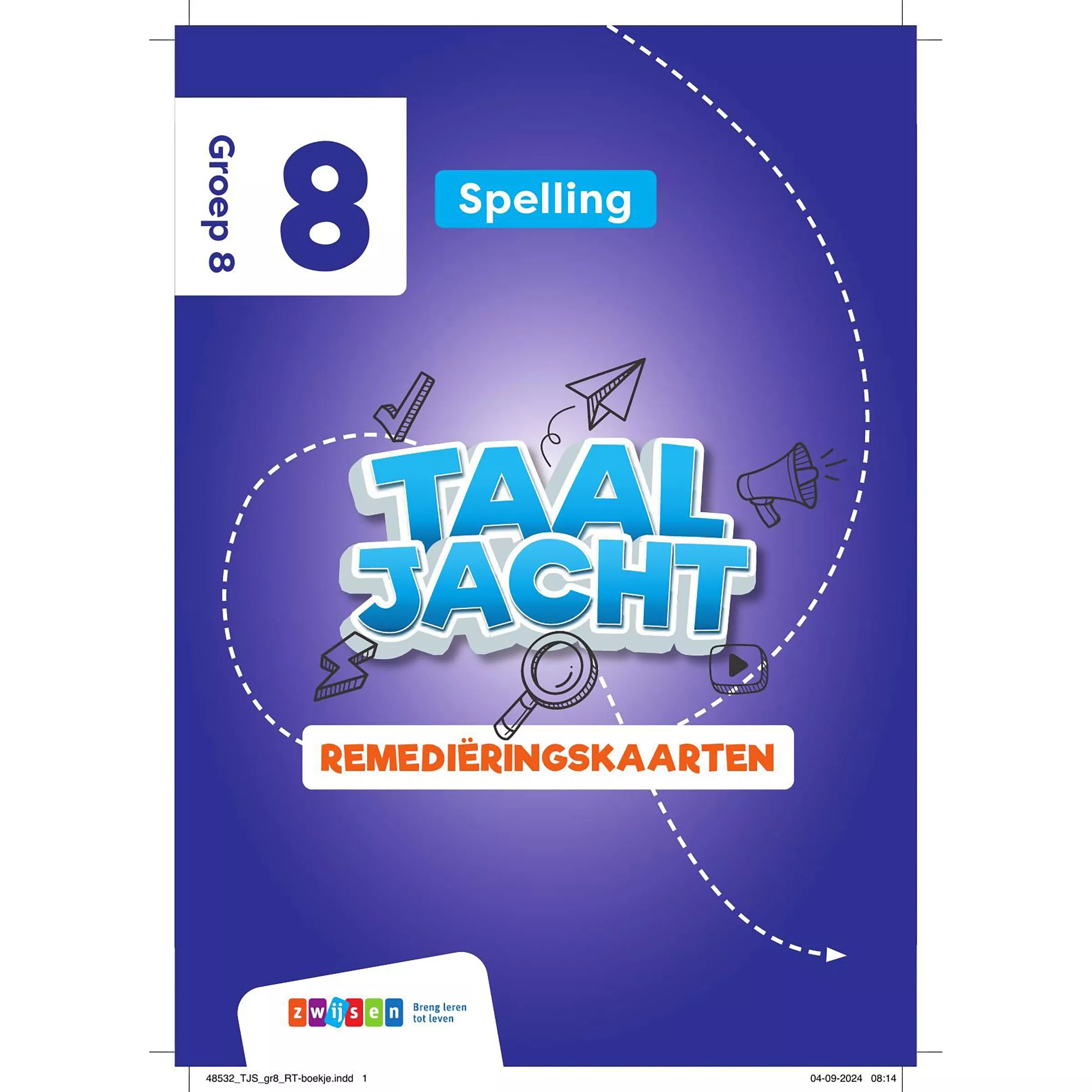 Taaljacht | Spelling en Grammatica | Groep 8 | Remediëringskaarten