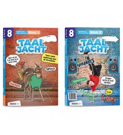 Taaljacht | Spelling en Grammatica | Groep 8 | Werkboek blok 1-2