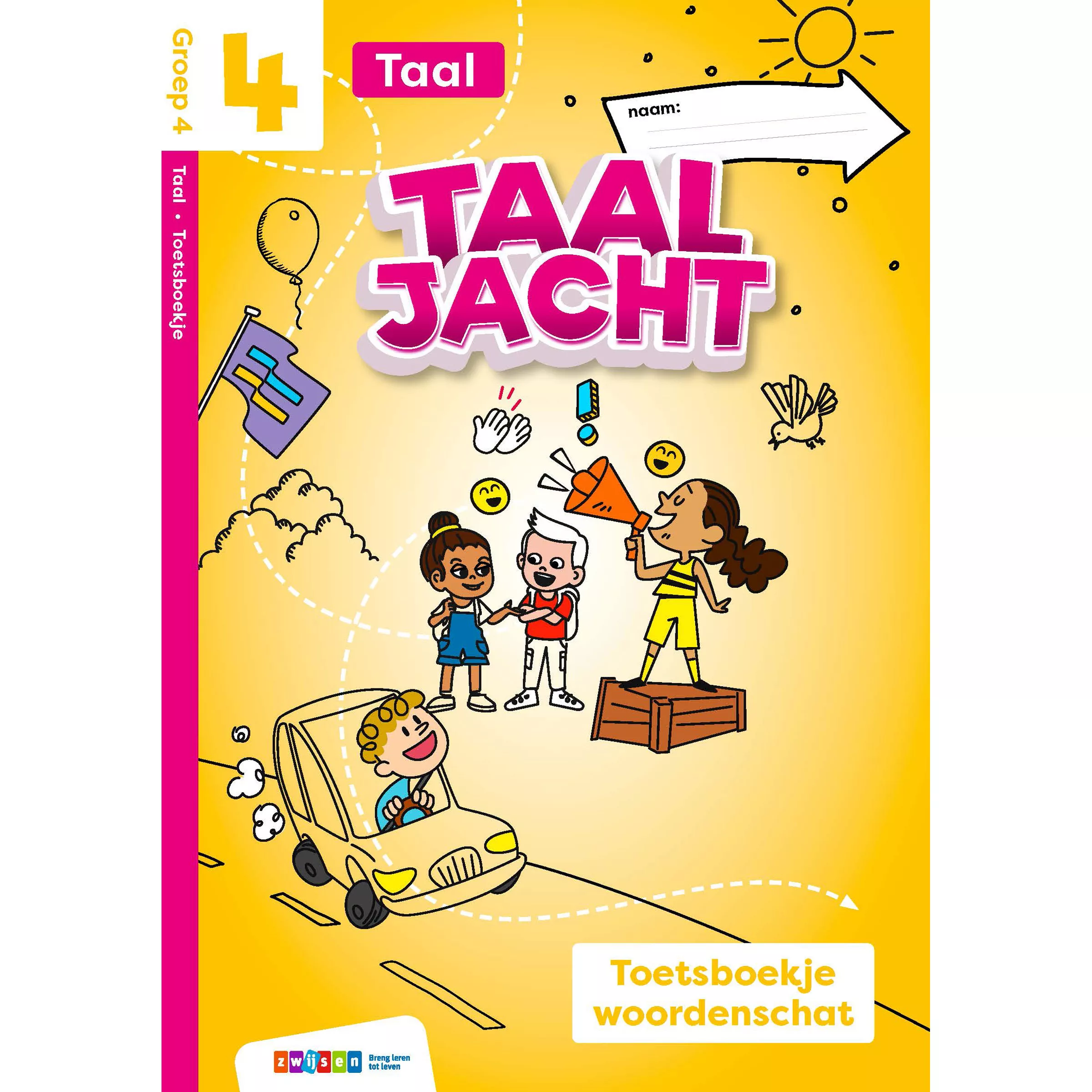 Taaljacht | Taal | Groep 4 | Toetsboek woordenschat