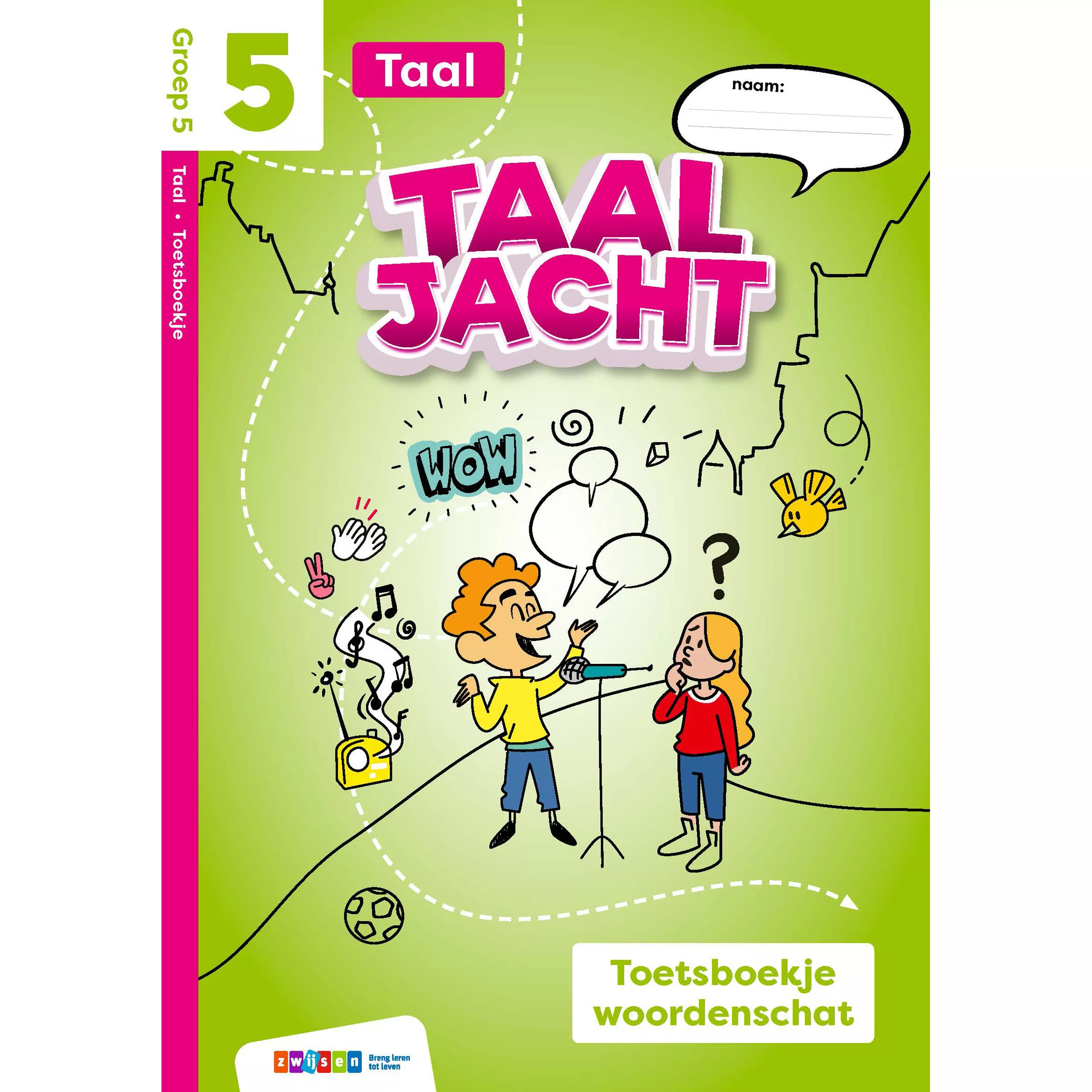 Taaljacht | Taal | Groep 5 | Toetsboek woordenschat