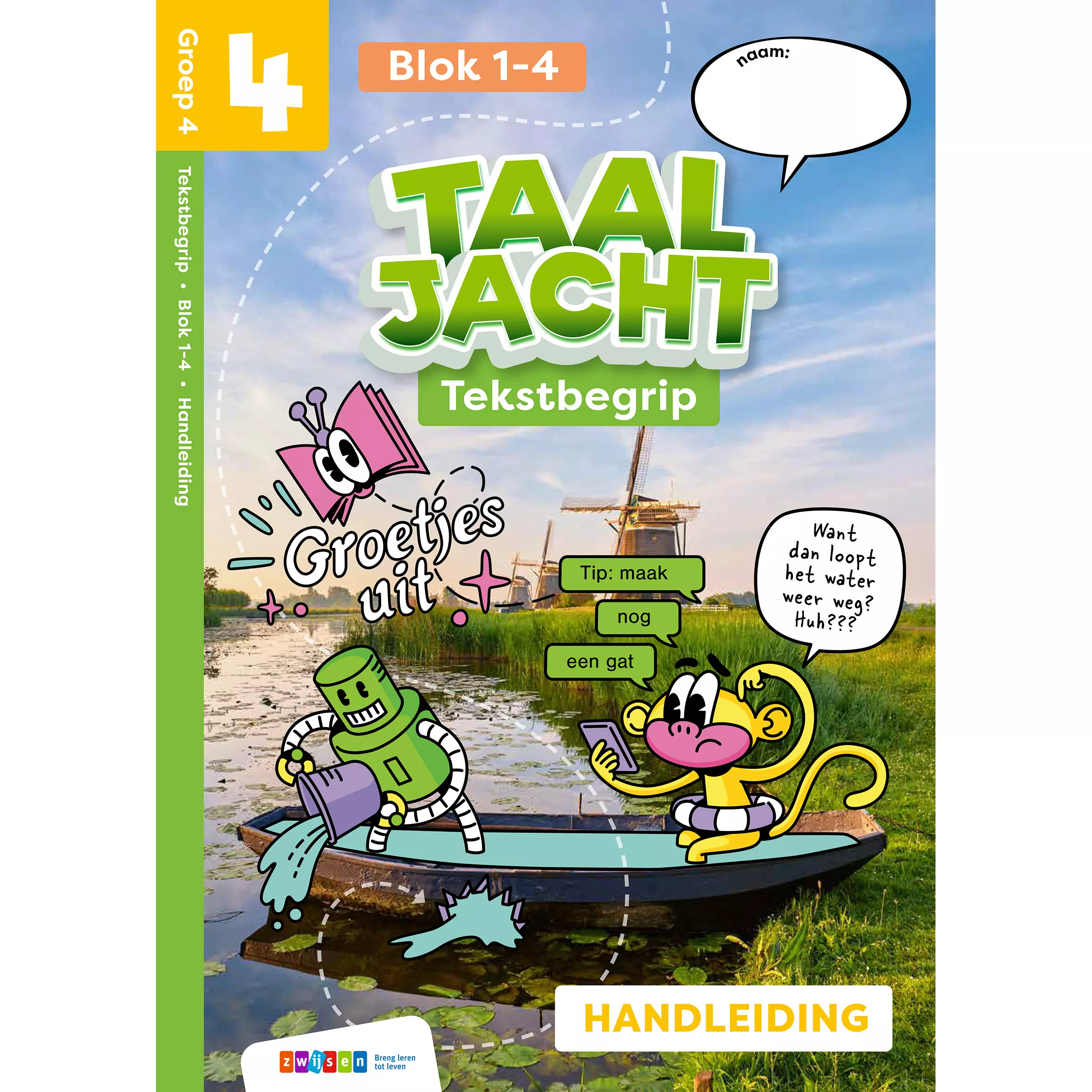 Taaljacht | Tekstbegrip | Groep 4 | Handleiding blok 1-4