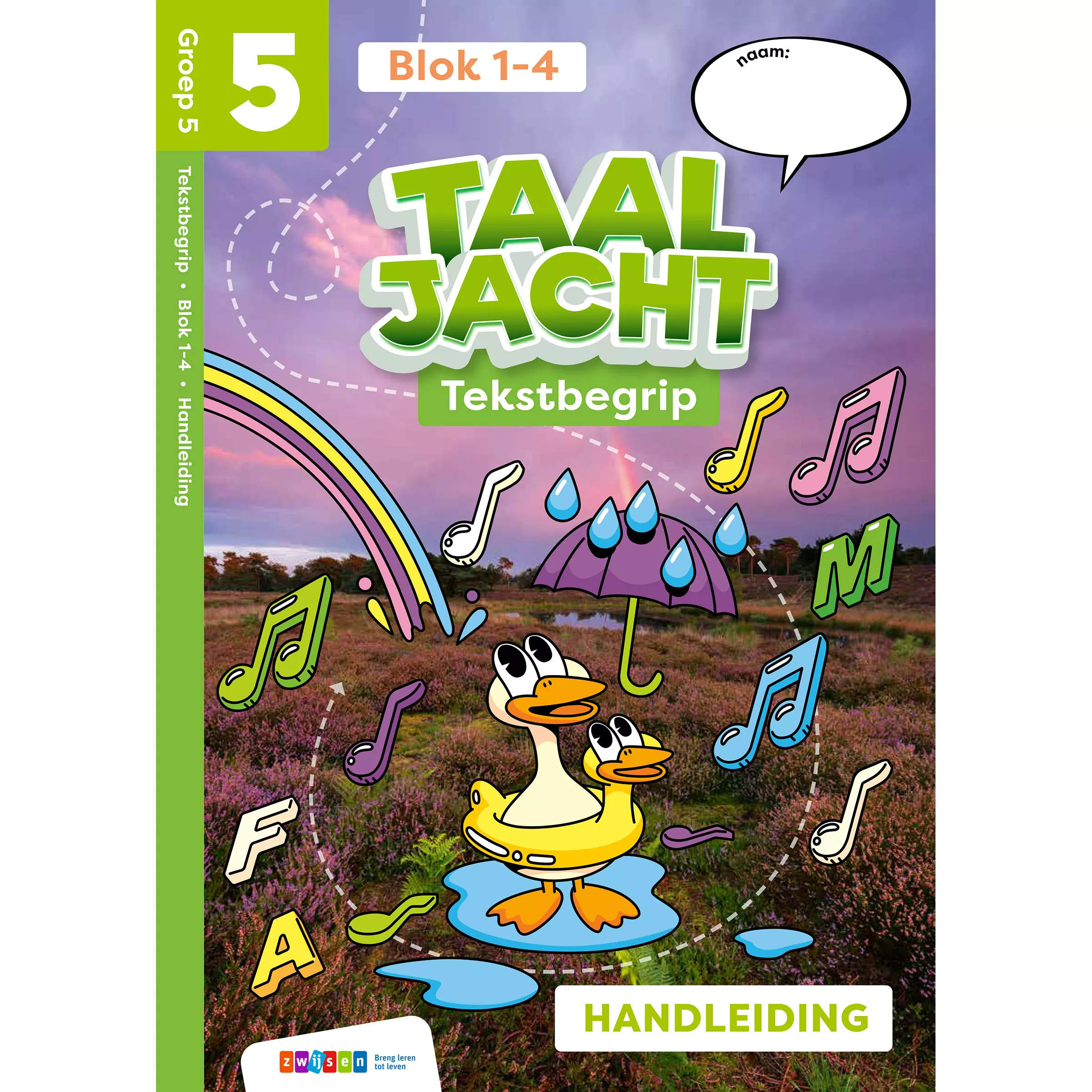 Taaljacht | Tekstbegrip | Groep 5 | Handleiding blok 1-4