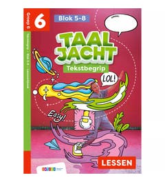 Taaljacht | Tekstbegrip | Groep 6 | Leeswerkboek blok 5-8