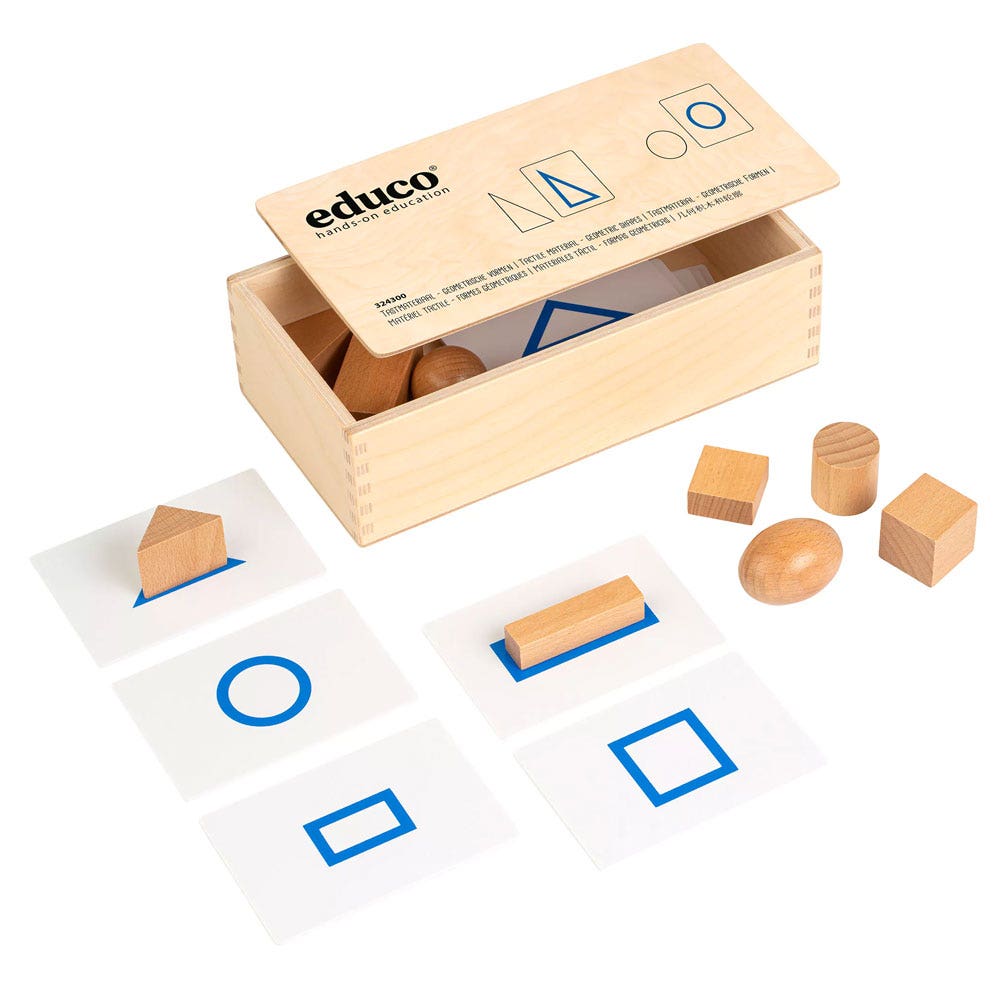 Tactiel materiaal | Geometrische vormen