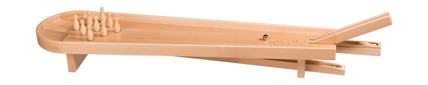 Tafel kegelspel | 86 x 23 cm