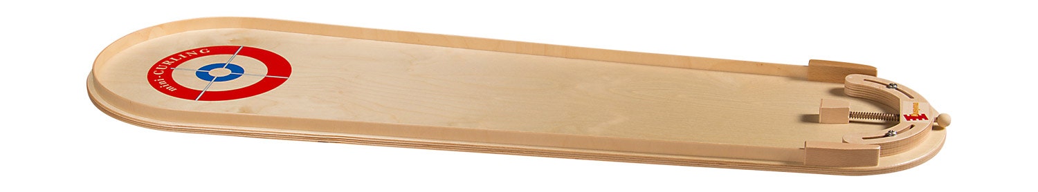 Tafelcurling | Hout | 100 x 30 cm