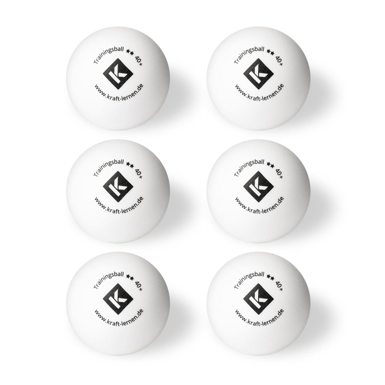 Tafeltennisballen | 6 stuks