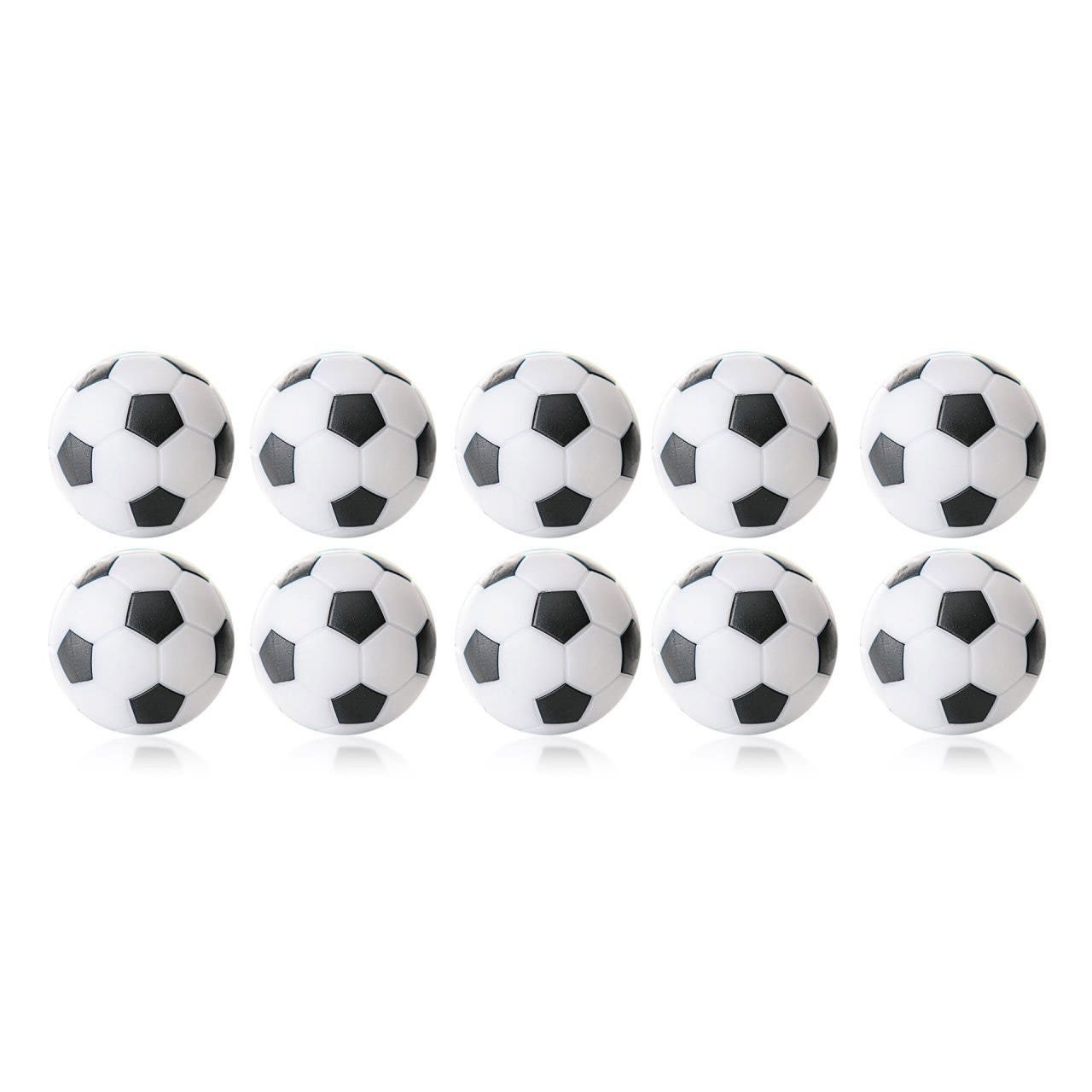 Losse tafelvoetballen | 10 stuks